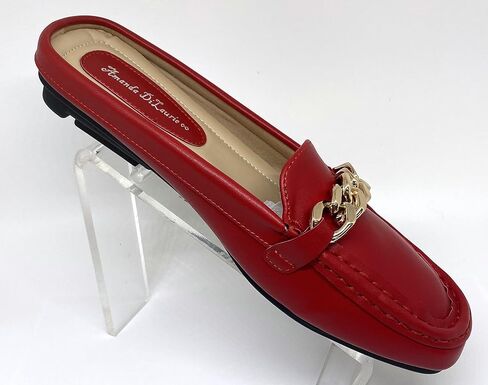 Mules for Women Flats Backless Comfortable Slip On Gold Chain/Emma in Saudi Arabia