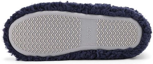 NodNod Women's Faux Sherpa Slipper Booties with Cozy Memory Foam Insole, Winter Warm Fluffy House Slippers with Nonslip Rubber Sole for Indoor Bedroom in Saudi Arabia