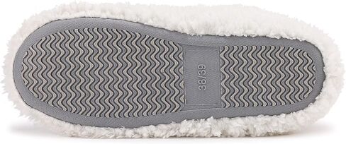 NodNod Women's Faux Sherpa Slipper Booties with Cozy Memory Foam Insole, Winter Warm Fluffy House Slippers with Nonslip Rubber Sole for Indoor Bedroom in Saudi Arabia