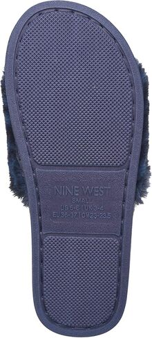 Nine West Womens Comfy Soft Memory Foam Fluffy House Slide Slippers in Saudi Arabia