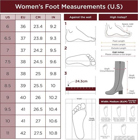 TORGEIS Women's Lauren Tall Boot Casual, Side Zipper, Block Heel, Square Toe, Rubber Outsole in Saudi Arabia