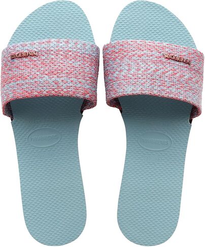 Havaianas Women You Malta Sandals - Woven Strap Sandals - Blue Water, 11/12W - 9/10M in Saudi Arabia