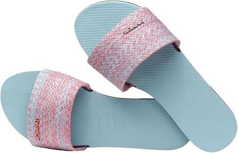 Havaianas Women You Malta Sandals - Woven Strap Sandals - Blue Water, 11/12W - 9/10M in Saudi Arabia