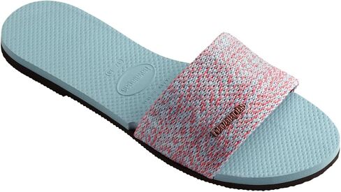 Havaianas Women You Malta Sandals - Woven Strap Sandals - Blue Water, 11/12W - 9/10M in Saudi Arabia