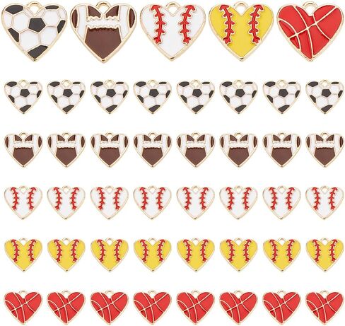 PH PandaHall Heart Pendart Charms in Kuwait