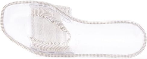 Herstyle Womens Anabell Jelly Slides Rhinestone Flat Sandals Slip On Beach Rain Shoes in Saudi Arabia