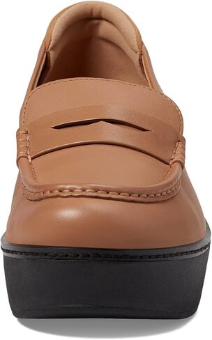 FitFlop Pilar Leather Platform Loafers in Saudi Arabia