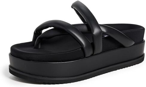 R0AM Women's Asymmetrical Stack Slides in Kuwait