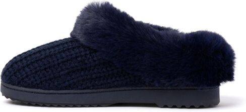 Dearfoams Women's Hannah Chenille Knit Clog Slipper in Saudi Arabia