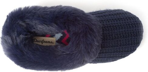 Dearfoams Women's Hannah Chenille Knit Clog Slipper in Saudi Arabia