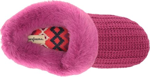 Dearfoams Women's Hannah Chenille Knit Clog Slipper in Kuwait