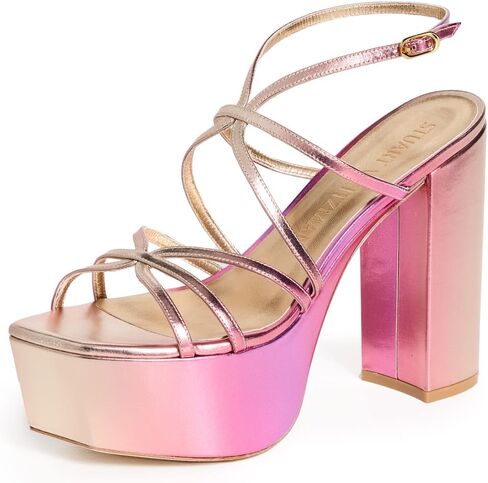 Stuart Weitzman Women's Barelythere Squarehigh Platform Sandals in Saudi Arabia