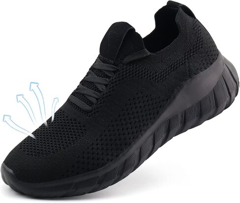 أحذية JABASIC النسائية الكاجوال سهلة الارتداء أحذية المشي المنسوجة المسامية خفيفة الوزن in Kuwait