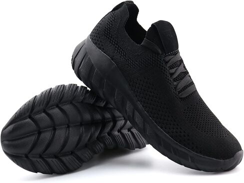 أحذية JABASIC النسائية الكاجوال سهلة الارتداء أحذية المشي المنسوجة المسامية خفيفة الوزن in Kuwait