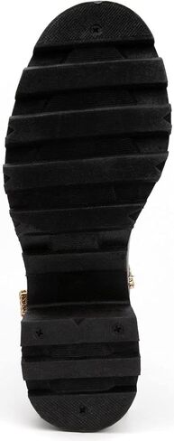 Sugar Women's Kacee Mid Calf Chunky Heel Lace Up Fashion Boots in Kuwait