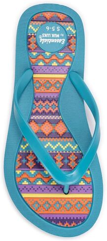 MUK LUKS Women's Essentials Peri Flip Flops Sandal in Saudi Arabia