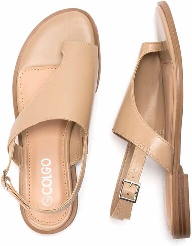 صنادل مسطحة للنساء من Colgo، صنادل مريحة كاجوال أنيقة للنساء in Kuwait