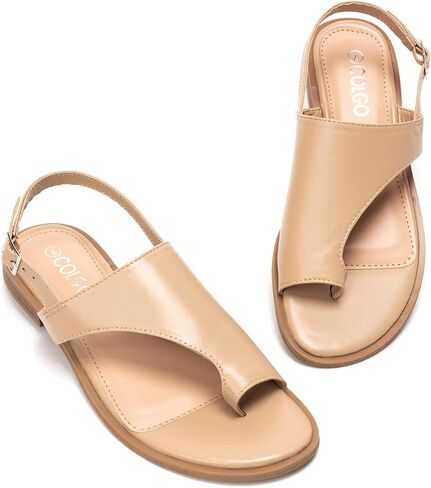 صنادل مسطحة للنساء من Colgo، صنادل مريحة كاجوال أنيقة للنساء in Kuwait