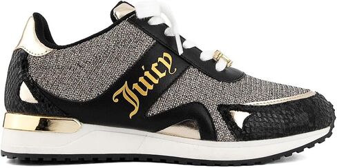 Juicy Couture Lace-Up Women's Fashion Sneakers - Casual Shoes for Tennis and Everyday Walking in Saudi Arabia