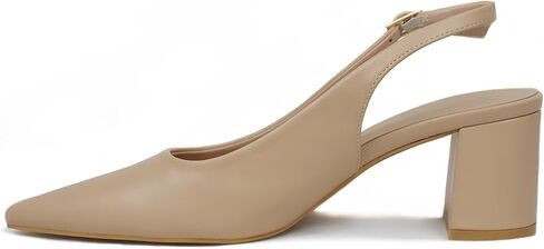 حذاء نسائي بكعب منخفض وكعب منخفض ومقدمة مدببة وإبزيم للكاحل مثير لحفلات الزفاف in Kuwait