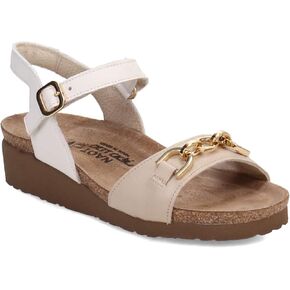 NAOT Women's Aubrey Sandal Soft Ivory Lthr/Soft White Lthr 7-7.5 N US in Kuwait