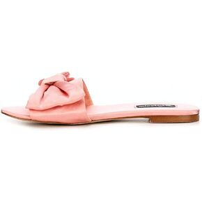 Zigi Soho Women's Valiant Satin Slide Dress Flat Sandals