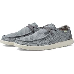 Sanuk Men's Shaka Lite SL Mesh Loafer, Grey, 8