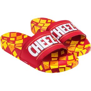 Odd Sox, Slide, Slip On Sandal, Cheez It, Soft, Comfortable, Unisex