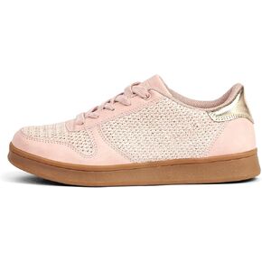 LUCKY STEP Retro Trainers Women Fashion Sneakers Braided Classic Raffia Casual Anti-Slip Tennis Woven Walking Shoes