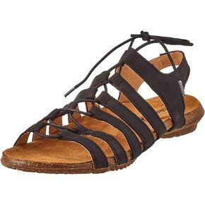 صندل نسائي من El Naturalista، أسود، 8.5 in Kuwait