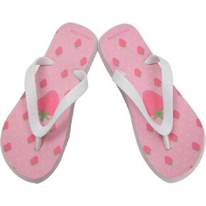 Strawberry Shortcake Womens Slides Slippers Non-slip Bathroom Shower Shoes Home Beach Essentials, Medium