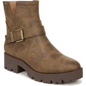 ZODIAC Women's Miller-2 Fashion Buckle Ankle Bootie Bear Brown 7.5 M