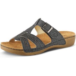 Flexus Women's Nery-Jeans Slide Sandal