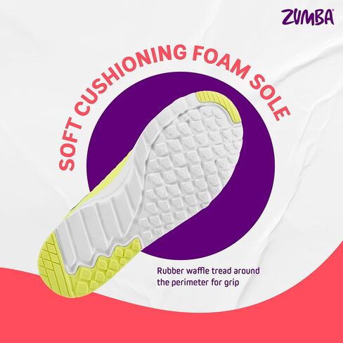 ZUMBA Street Boss Comfy High Top Gym Shoes Active Dance Workout Shoes for Women in Kuwait