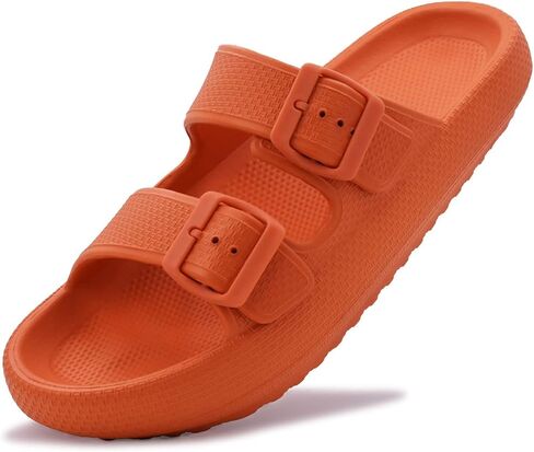 Flip Flops for Women Men Pillow Soft Slides Sandals Cushion Beach Flip Flops EVA Comfy Bath Spa Walking Sandals in Saudi Arabia