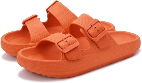Flip Flops for Women Men Pillow Soft Slides Sandals Cushion Beach Flip Flops EVA Comfy Bath Spa Walking Sandals in Saudi Arabia