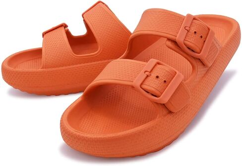Flip Flops for Women Men Pillow Soft Slides Sandals Cushion Beach Flip Flops EVA Comfy Bath Spa Walking Sandals in Saudi Arabia