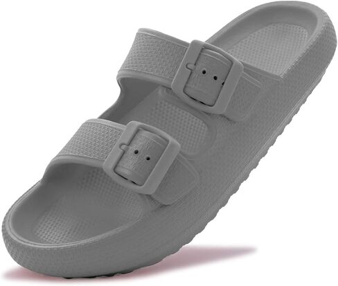 Flip Flops for Women Men Pillow Soft Slides Sandals Cushion Beach Flip Flops EVA Comfy Bath Spa Walking Sandals in Saudi Arabia