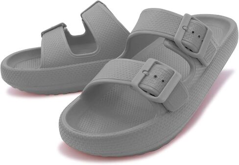 Flip Flops for Women Men Pillow Soft Slides Sandals Cushion Beach Flip Flops EVA Comfy Bath Spa Walking Sandals in Saudi Arabia