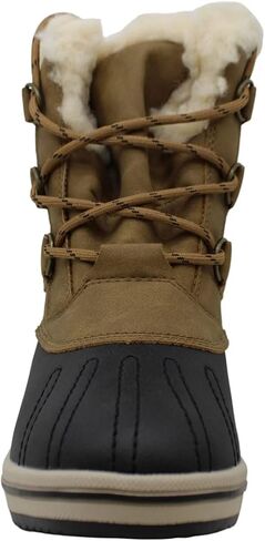 BEARPAW Pawz Womens Gina Faux Leather Cold Weather Winter Boots Brown 5 Medium (B,M) in Saudi Arabia