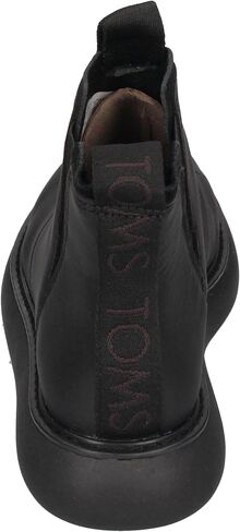 TOMS Womens Alpargata Mallow Round Toe Chelsea Casual Boots Ankle Low Heel 1-2" - Brown in Saudi Arabia