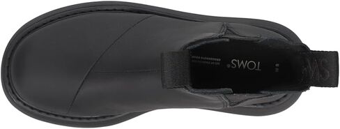 TOMS Womens Alpargata Mallow Round Toe Chelsea Casual Boots Ankle Low Heel 1-2" - Brown in Saudi Arabia