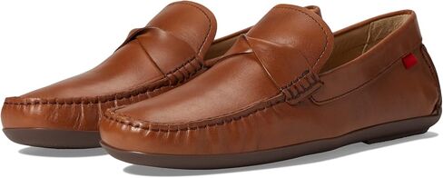 MARC JOSEPH NEW YORK Men's Leather Made in Brazil Plymouth Twisted Driver Driving Style Loafer in Saudi Arabia