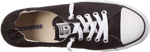 Converse Women Shoreline Slip on Sneaker Black/White, 7 in Saudi Arabia