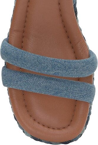 Lucky Brand Women's Naylicia Braided Wedge Sandal, Medium, 6 in Saudi Arabia