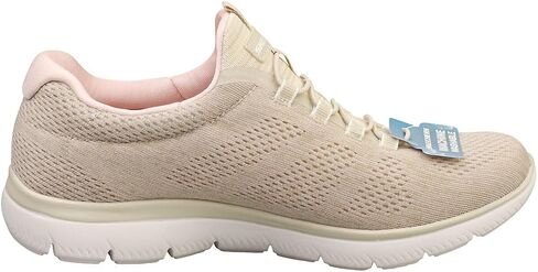 Skechers Sport Women's Women's Summits Fun Flare Sneaker, TPPK=Taupe Pink, 10 in Saudi Arabia