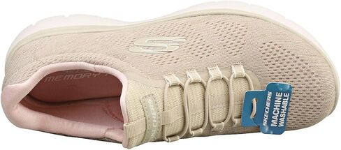 Skechers Sport Women's Women's Summits Fun Flare Sneaker, TPPK=Taupe Pink, 10 in Saudi Arabia