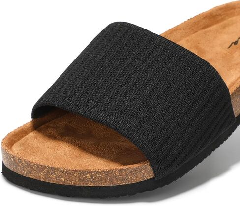 شرائح بوسادة قدم من الفلين للنساء، صنادل مريحة من الإسفنج الذكي in Kuwait