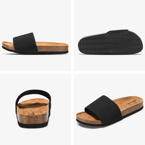 شرائح بوسادة قدم من الفلين للنساء، صنادل مريحة من الإسفنج الذكي in Kuwait