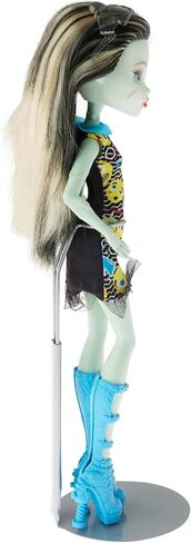 Plymor DSP-5125W White Adjustable Doll Stand in Kuwait